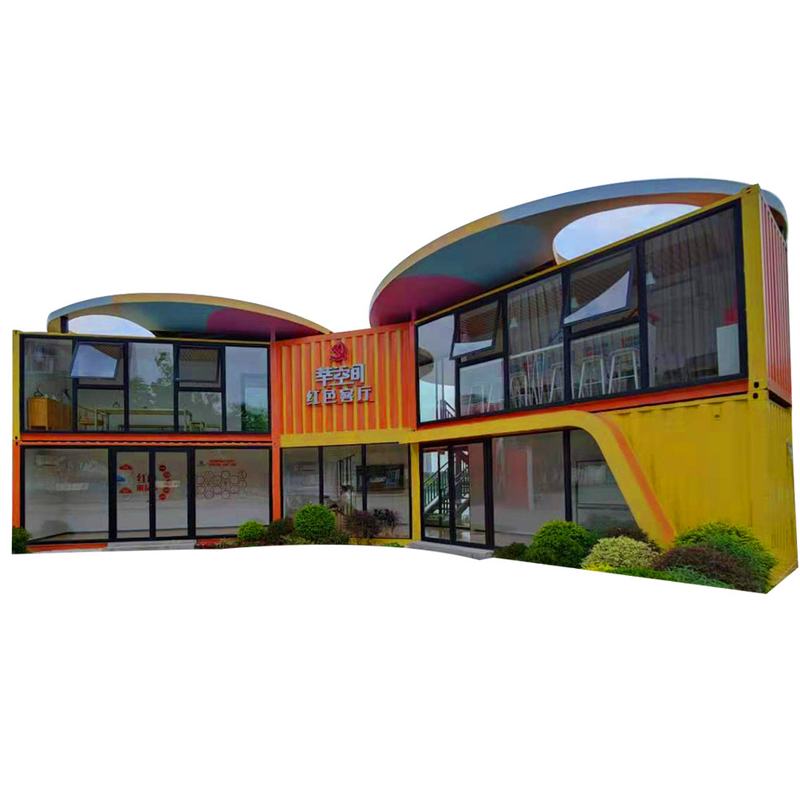 Large Space Expandable Container House Modular 5 Bedroom
